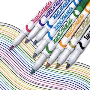 SuperSquiggles 3D Jelly Pens (6 Pens Per Set) – SuperSquiggles™